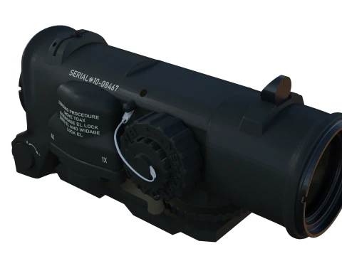 Peephole Mirilla 3D Model