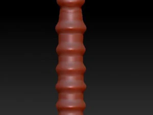 3d dildo with rings on its body 3D Print Model