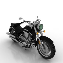 motor bike 3D 모델 .c4d .max .obj .3ds .fbx .stl .blend 