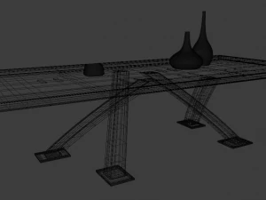 dining-table design 3D Model