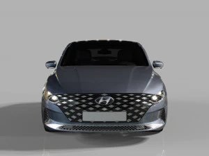 Hyundai 2021 Azera Grandeza Modelo 3D