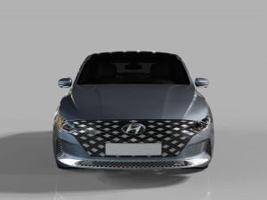 Hyundai 2021 Azera Grandeur 3D Model