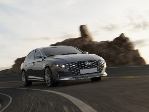 Hyundai 2021 Azera Grandeur 3D Model