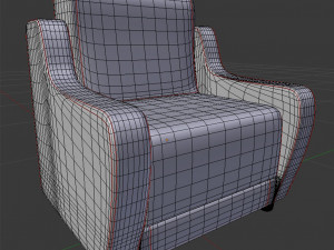 chair-001 Modèle 3D