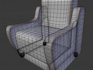 chair-001 3D Model