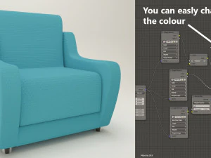 chair-001 3D Model