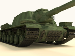 isu-152 Modèle 3D