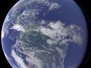 realistic earth 3D Model