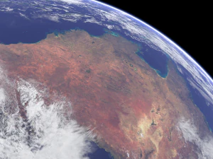 realistic earth 3D Model