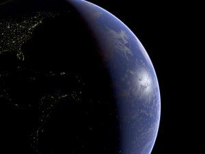 realistic earth 3D Model