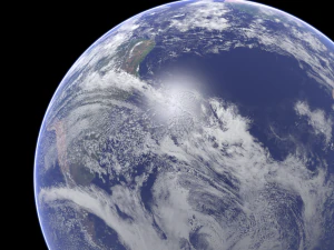 realistic earth 3D Model