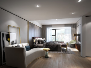 master room 3D Model