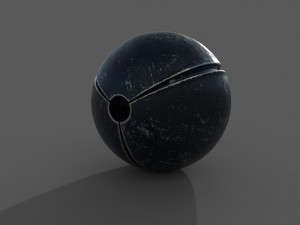 scifi camera drone - pbr - lowpoly 3D Model
