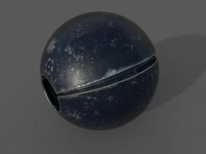 scifi camera drone - pbr - lowpoly 3D Model