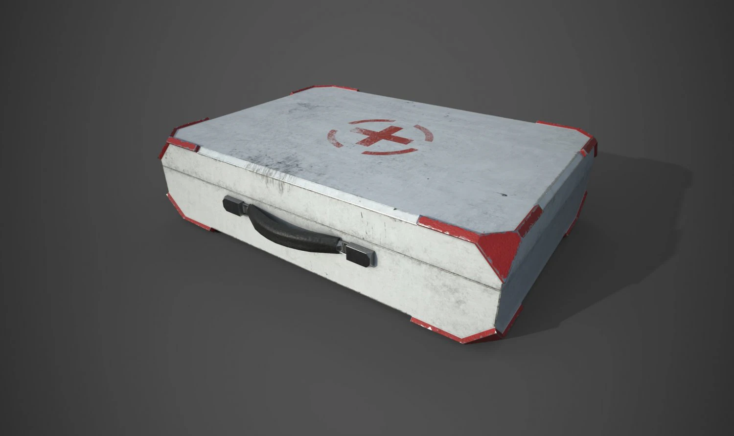medical kit case - pbr - lowpoly - animated 3D Model .c4d .max .obj .3ds .fbx .stl .blend