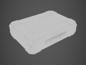 medical kit case - pbr - lowpoly - animated 3D Модель