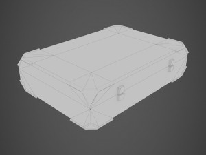 medical kit case - pbr - lowpoly - animated 3D Модель