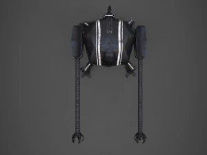 spider robot - pbr - lowpoly 3D Model