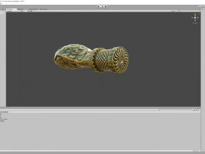 snake head ornament - lods and pbr - gameready 3D Model