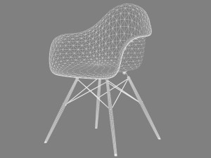 daw armchair Modèle 3D