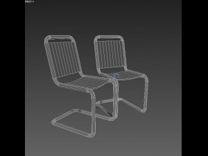 textile chairs 3D Model