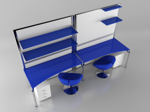 desk chairs Model 3D