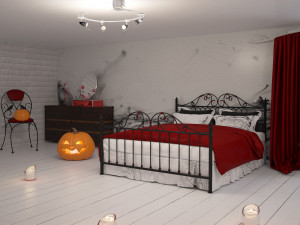bedroomhelloween 3D Model