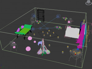 bedroomhelloween 3D Model