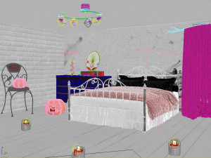 bedroomhelloween 3D Model