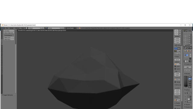 low poly stone for free Modelo 3D .c4d .max .obj .3ds .fbx .stl .blend 