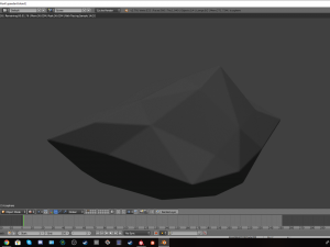 low poly stone for free Modelo 3D
