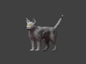 gatto selvatico Modello 3D