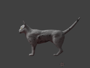wild cat 3Dモデル