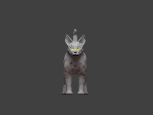wild cat 3Dモデル
