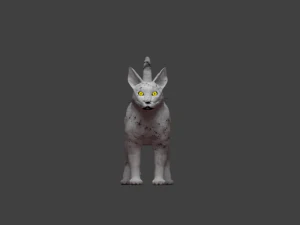 wild cat 3D Model