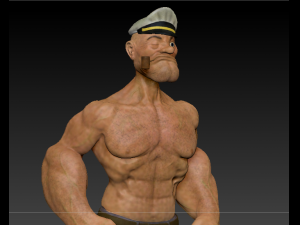 popeyes the sailor man 3D Модель