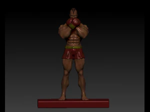 boxing fighter 3D Model
