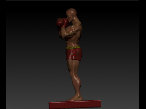 boxing fighter 3D Model