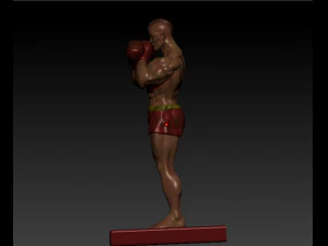 boxing fighter 3D Model