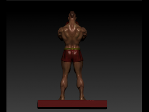 boxing fighter 3D Model