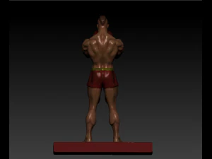 boxing fighter 3D Model