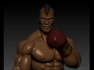 kickboxing Modèle 3D