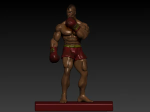 kickboxing 3D Model