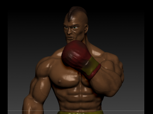 kickboxing 3D मॉडल