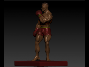 kickboxing 3D मॉडल