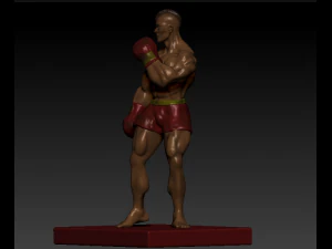 kickboxing 3D Model