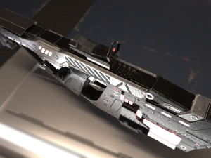 sci-fi - vector customs ipz-1581 3D 模型