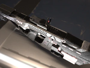 sci-fi - vector customs ipz-1581 3D Model