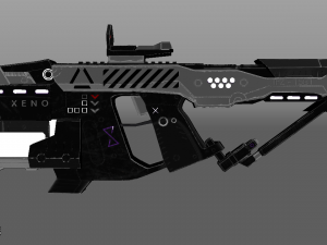 sci-fi - vector customs ipz-1581 3D 模型