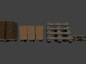 Palette 3D Modell